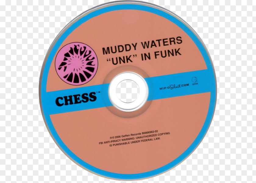 Muddy Water Compact Disc Brand Label PNG