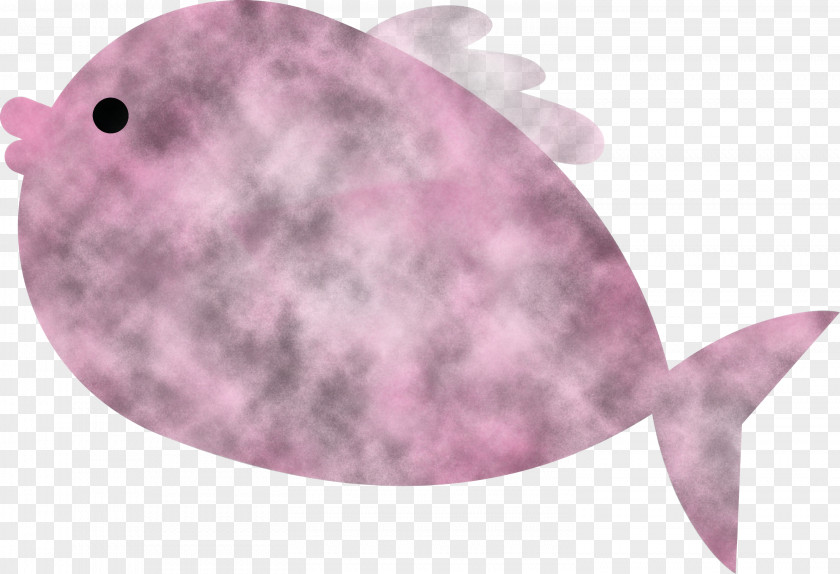 Pink Purple Violet Fish PNG