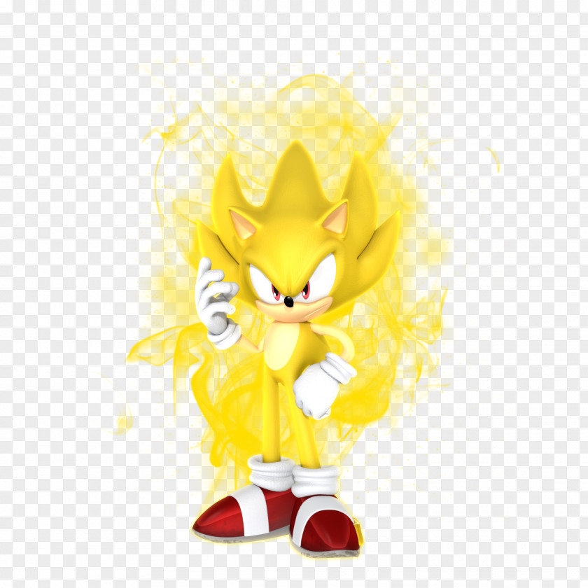 Super Sonic Colors Heroes & Sega All-Stars Racing Wii Chaos Emeralds PNG