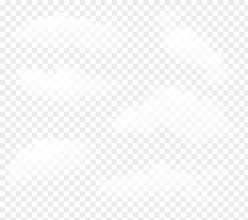 Cloud White Black Pattern PNG