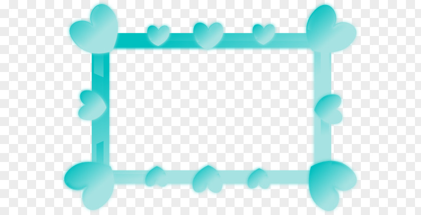 Gradient Rectangle Cliparts Blue Picture Frames Clip Art PNG