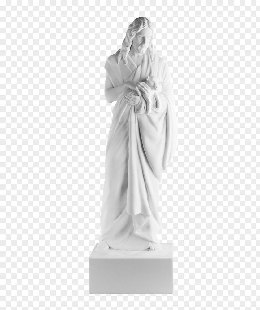 Marble Statue Classical Sculpture Figurine Stone Carving PNG