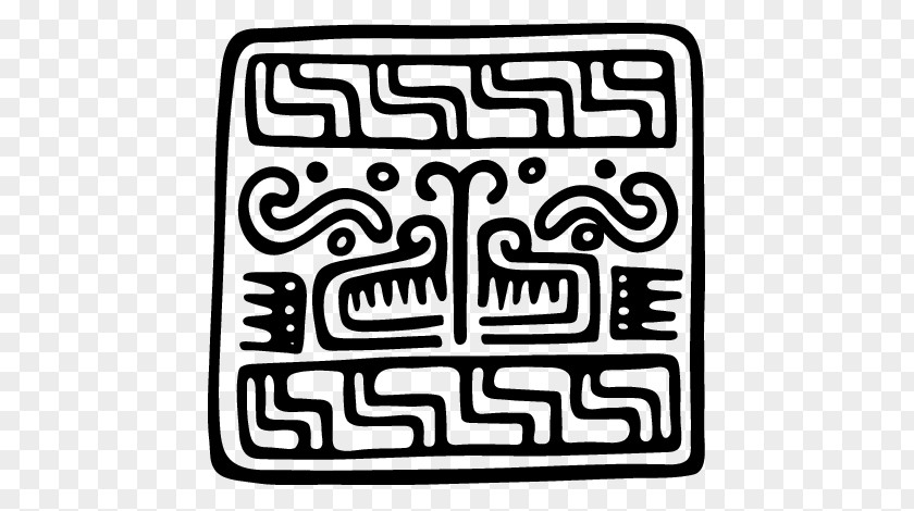 Maya Civilization Adinkra Symbols PNG