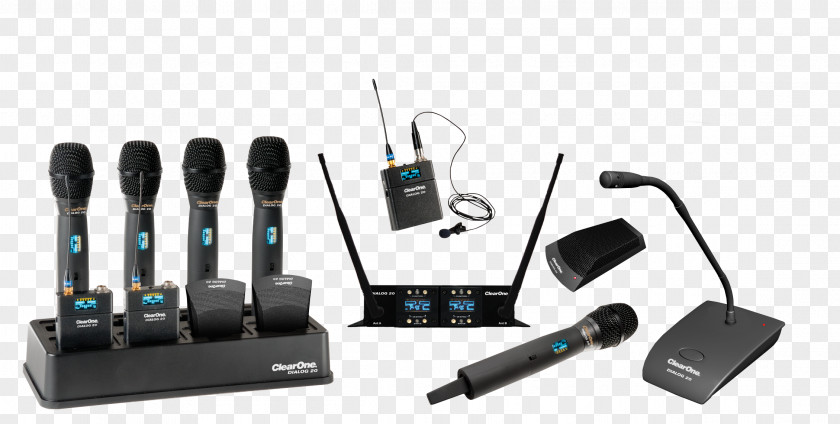 Mic Wireless Microphone ClearOne Communications Inc. Transmitter PNG