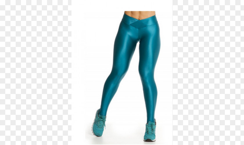 Womens Pants Waist Leggings Turquoise High-rise PNG