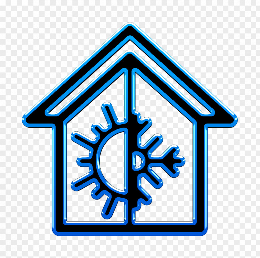Air Conditioning Icon Linear Smart Home PNG