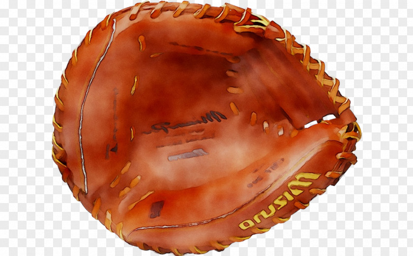 Baseball Glove Orange S.A. PNG