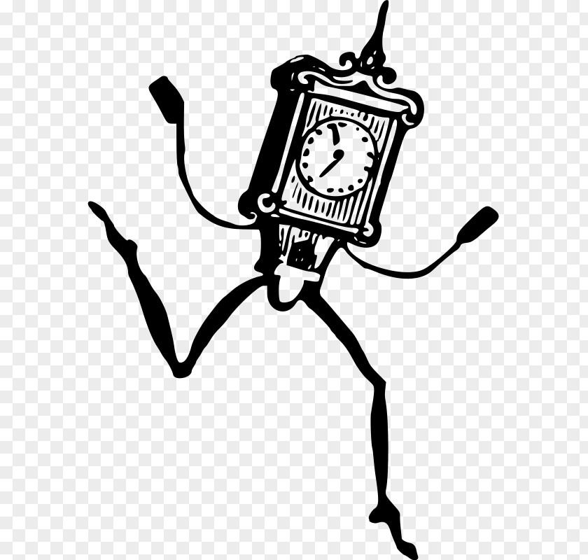 Cartoon Clock Animation PNG