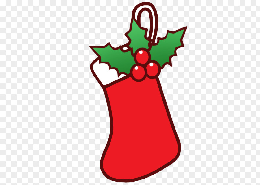 Christmas Tree Santa Claus Sock Clip Art PNG