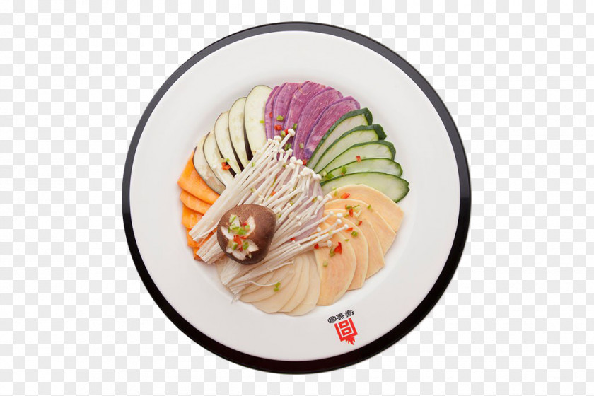Eggplant Slices On The Plate Vegetable PNG