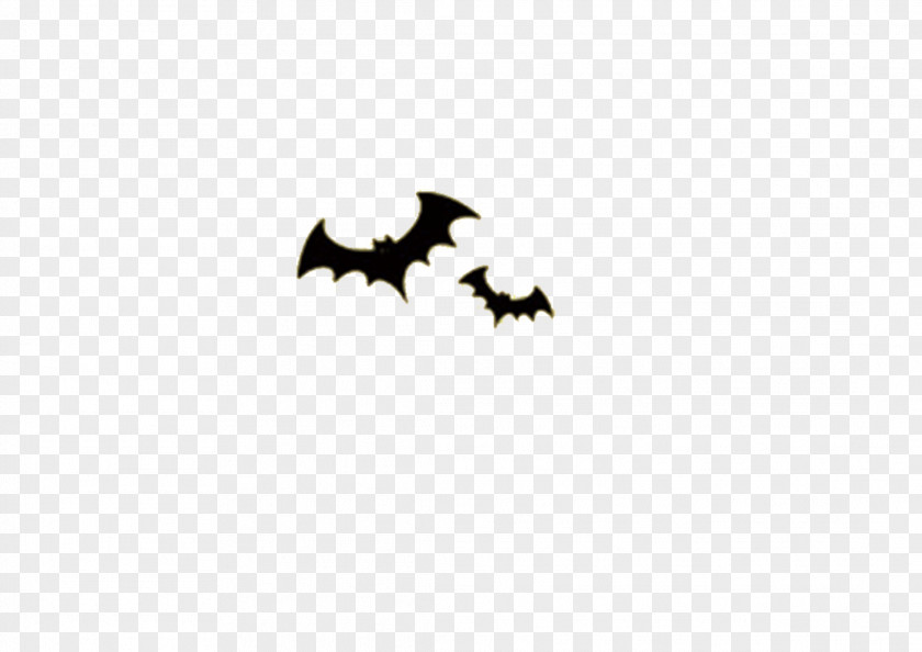 Halloween Bat Black And White Clip Art PNG