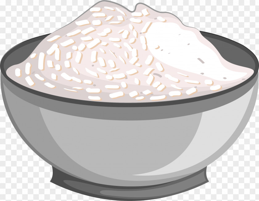 White Delicious Rice Icon PNG
