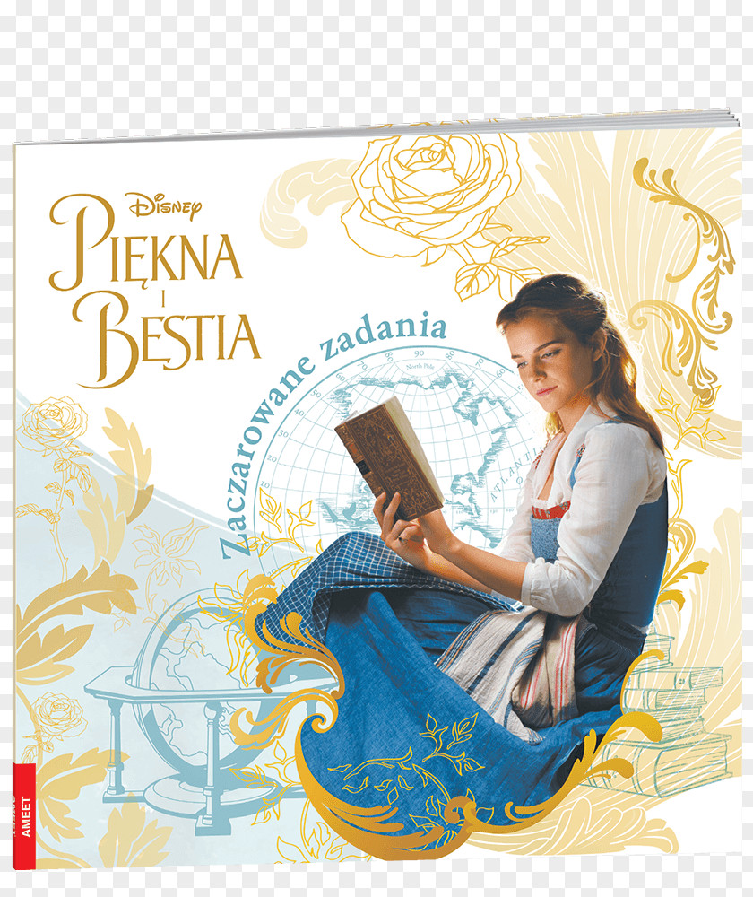 Cinderella Belle Disney's Beauty And The Beast Book PNG