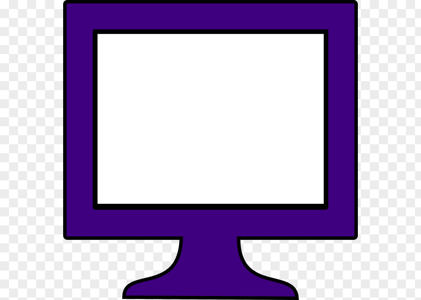 Computer Monitor Image Monitors Symbol Purple Clip Art PNG