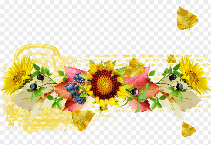 Flower Common Sunflower Floral Design Cut Flowers Bouquet PNG