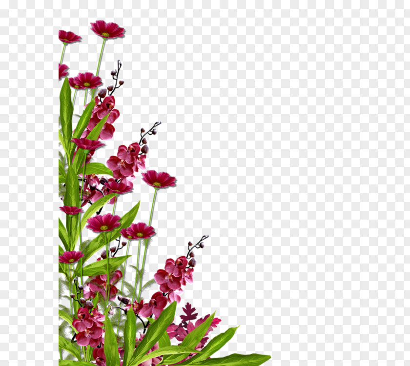 Flower Garden Clip Art PNG