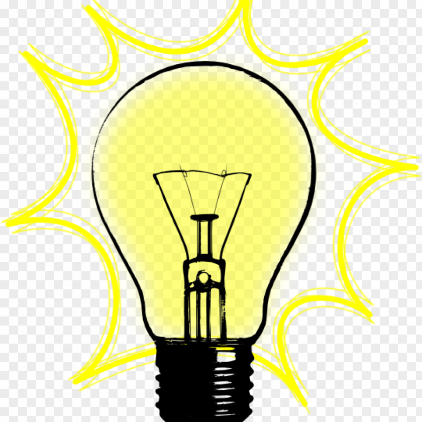 Light Clip Art Incandescent Bulb LED Lamp PNG