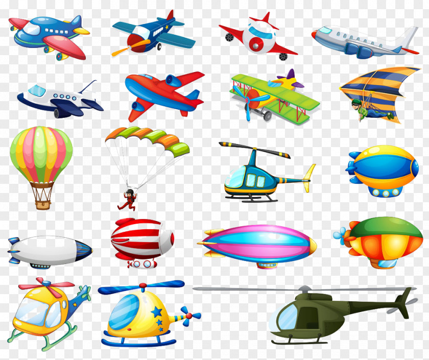 Hot-air Balloon Aircraft Parachute Air Transportation Travel Airplane Aviation PNG