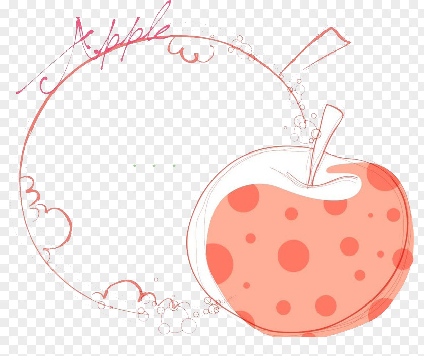 Pink Apple Auglis PNG
