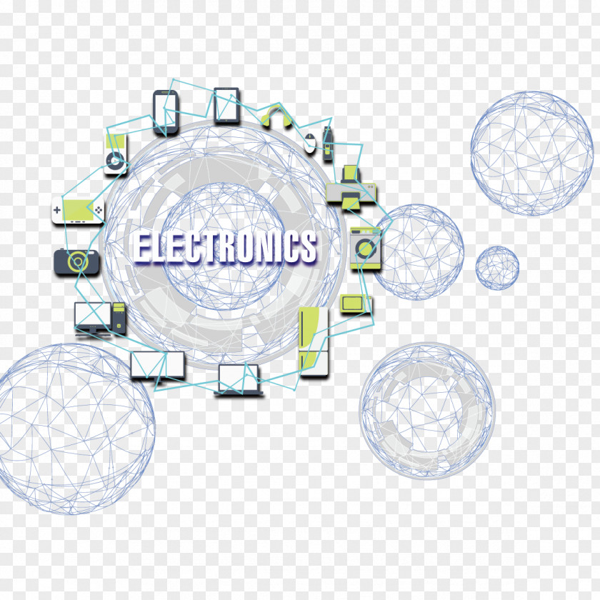 Vector Mobile Phones And Technology Textures Icon PNG