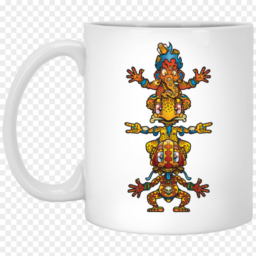 Ceramic Totems Mug Coffee Cup Dishwasher Microwave Ovens PNG
