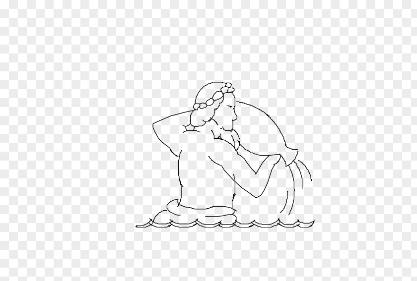 Hand-painted Aquarius Drawing Line Art Painting PNG