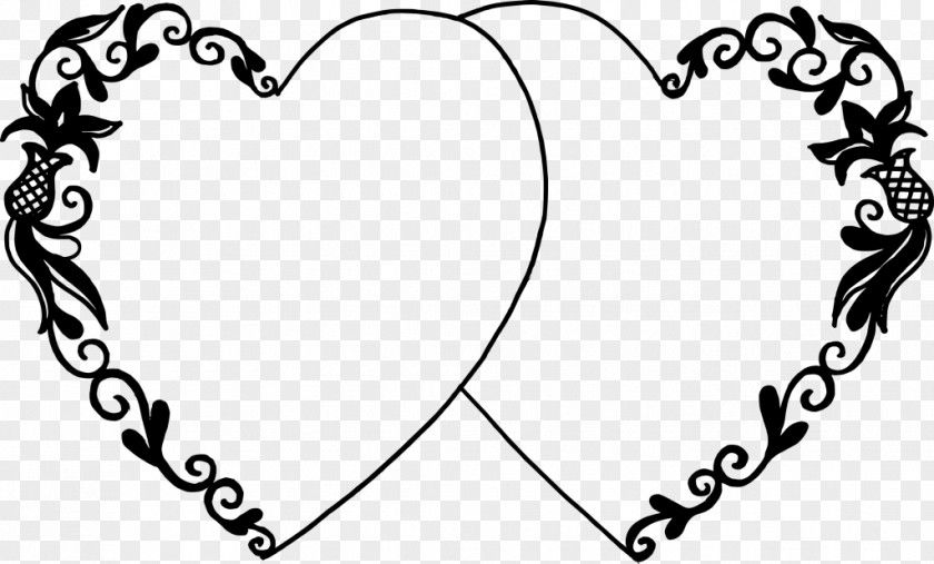 Heart Frame Clip Art PNG