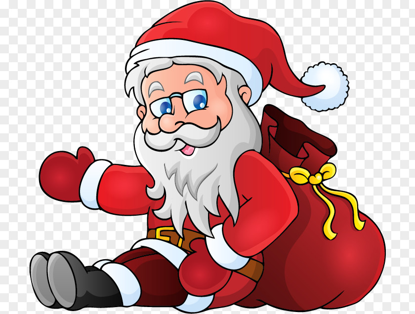 Santa Claus Cartoon Royalty-free Illustration PNG