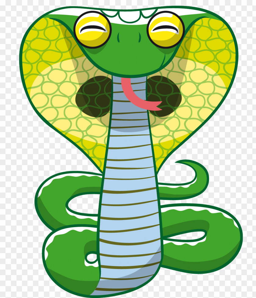 Scaled Reptile Snake Summer Green Background PNG