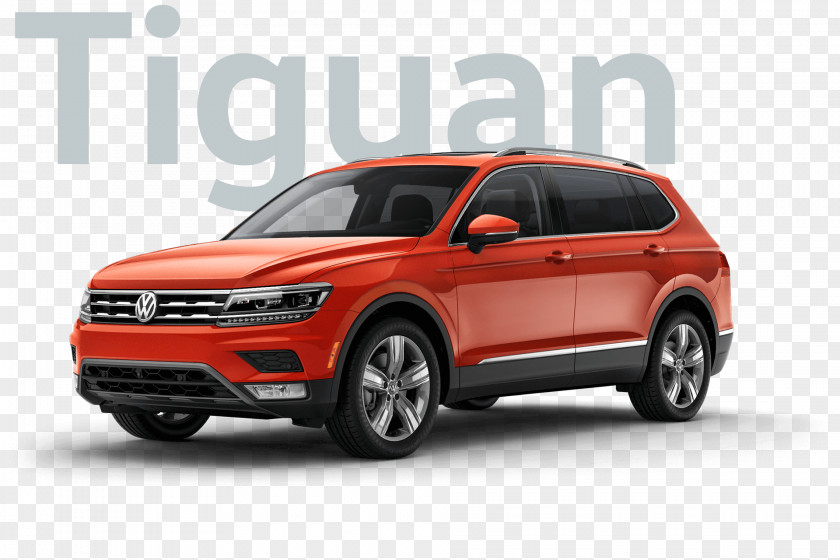 2018 Volkswagen Tiguan SUV Car Sport Utility Vehicle PNG