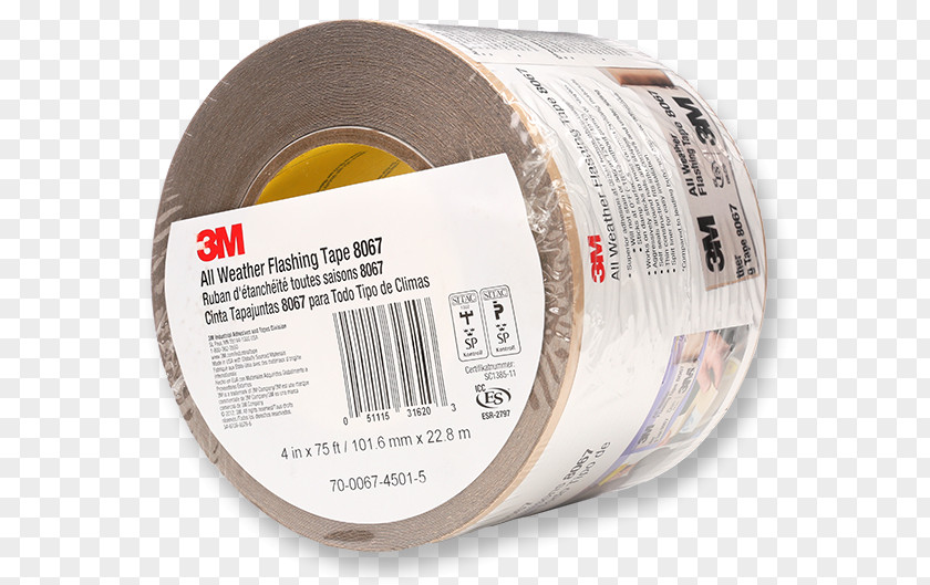 3m Adhesive Tape 3M 8067 All Weather Flashing PNG