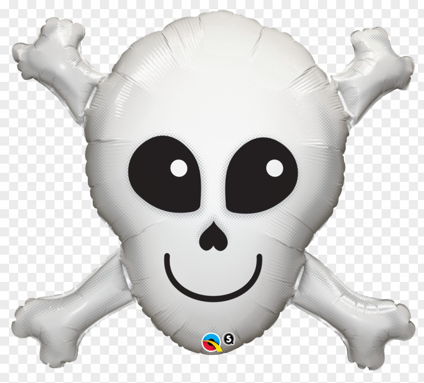 Balloon Halloween Party Skull Birthday PNG