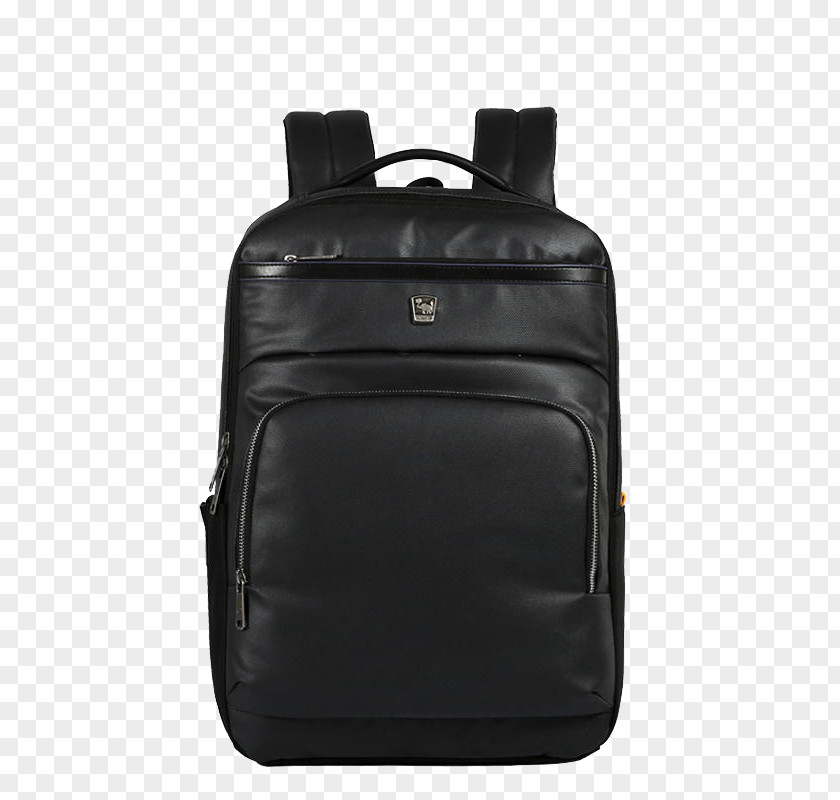 Black Leather Bag Baggage Backpack AliExpress Travel PNG