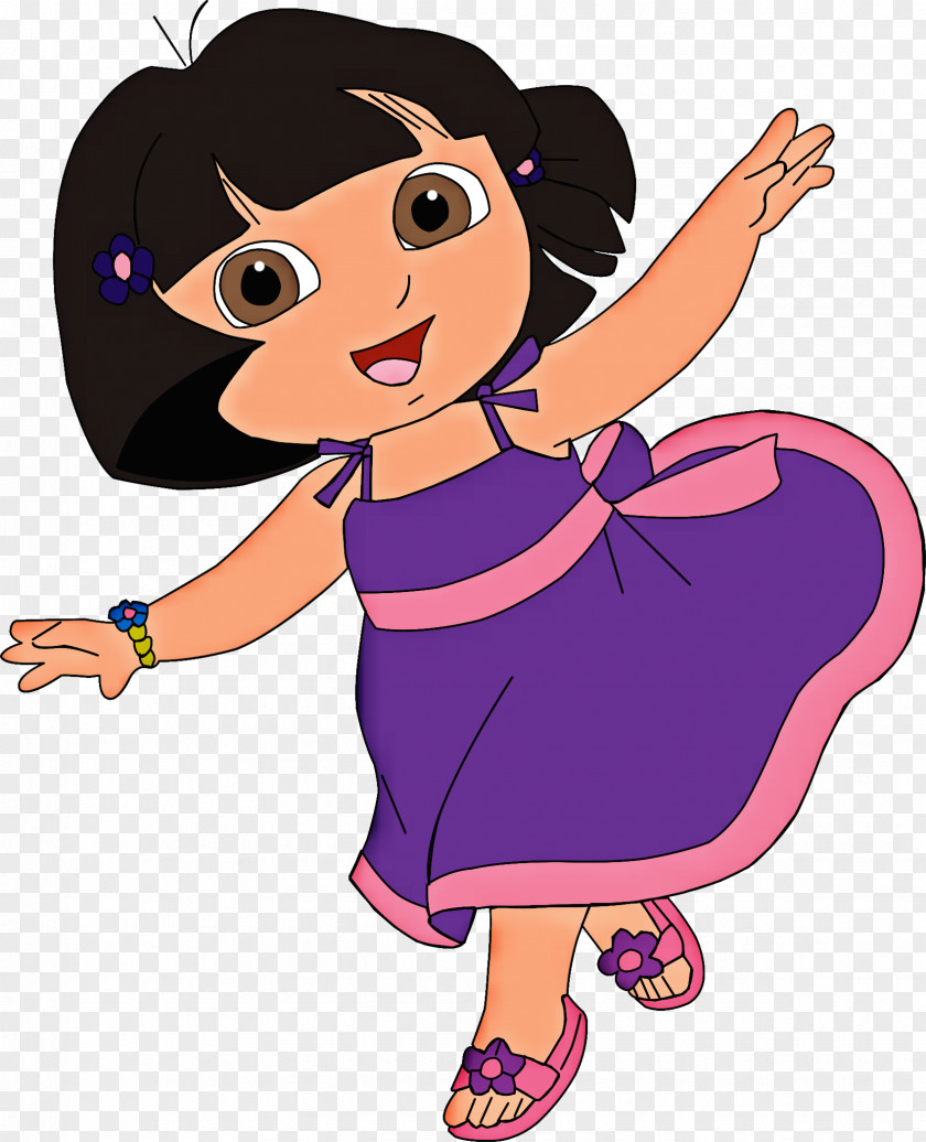 Dora 1 Violet Clip Art PNG
