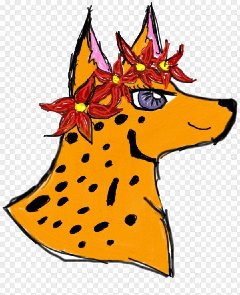 True Giraffe Dog Cartoon Clip Art PNG