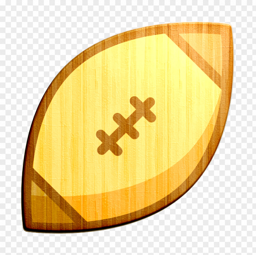 Wood Symbol American Football Icon Ball Rugby PNG