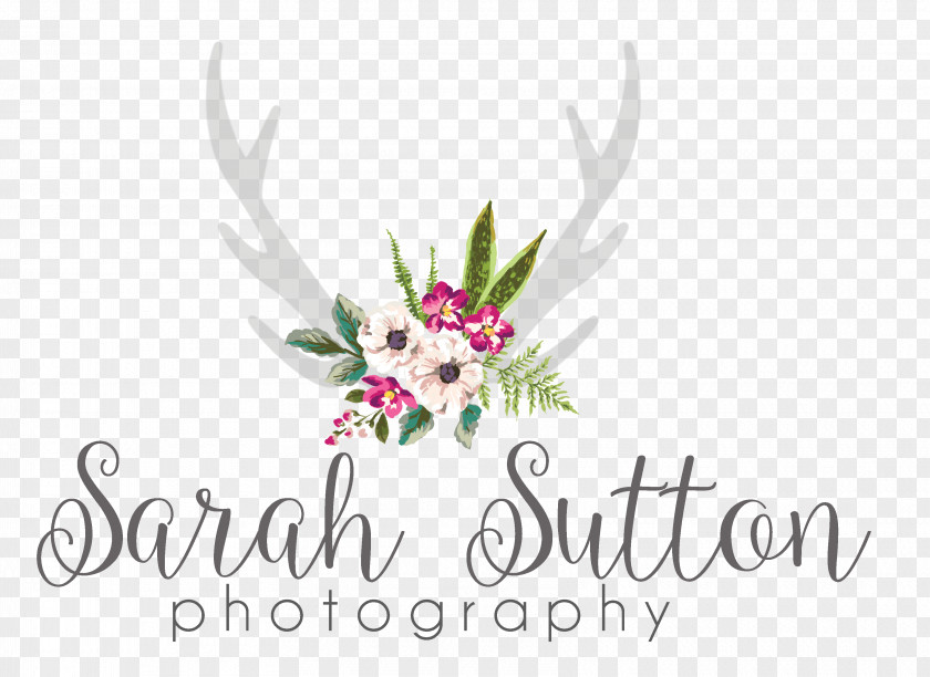 Floral Design Cut Flowers Logo PNG
