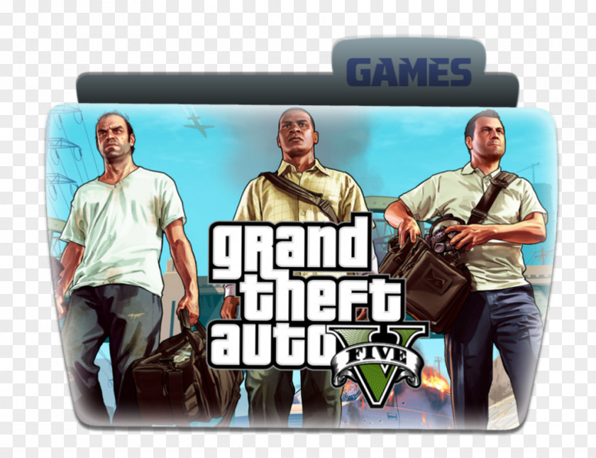 Folder Icon Grand Theft Auto V Auto: San Andreas Online Video Game Desktop Wallpaper PNG