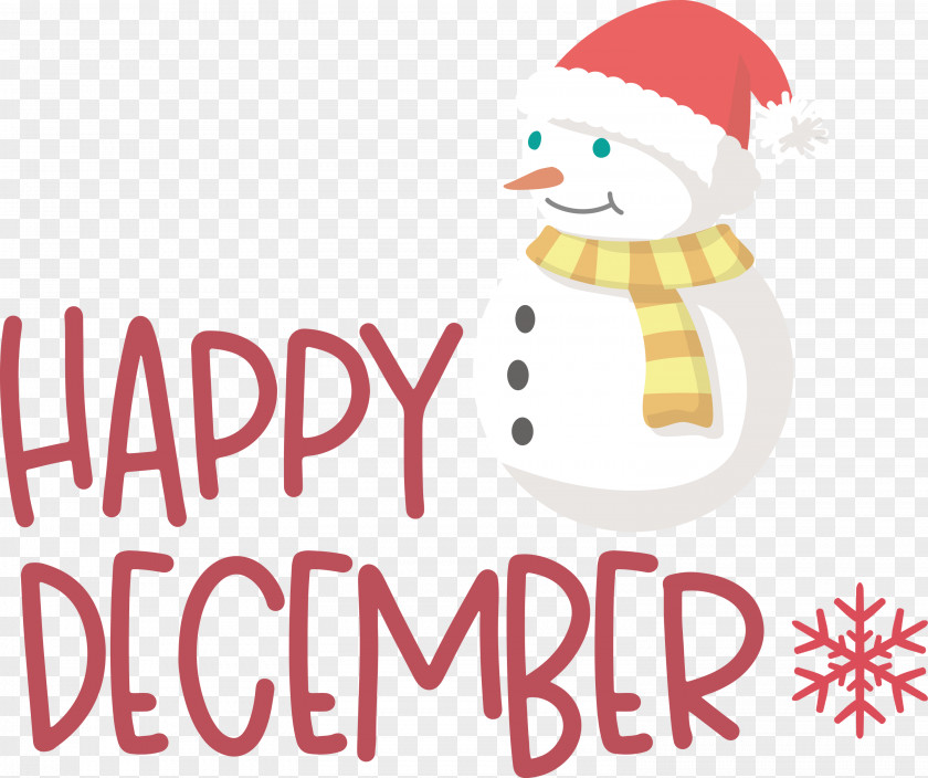 Happy December PNG