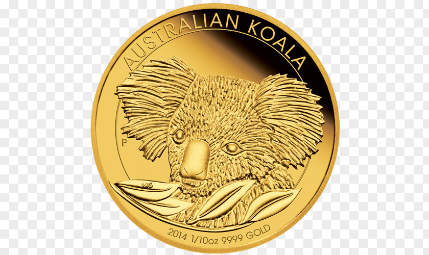 Koalas Australia Perth Mint Koala Proof Coinage Gold Coin PNG