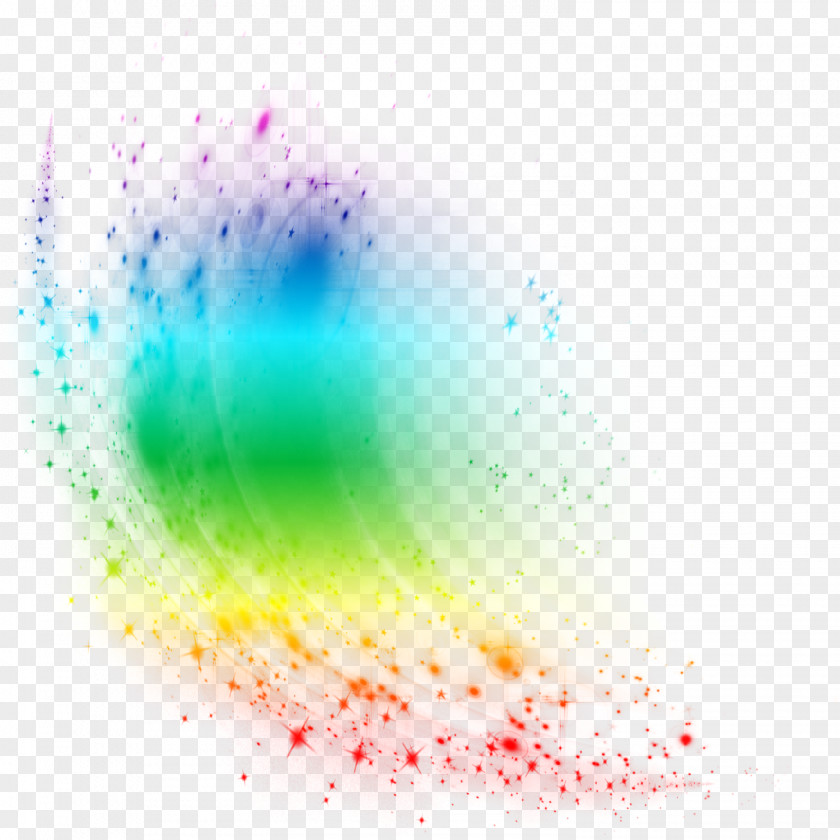Light Effects Rainbow Color PNG
