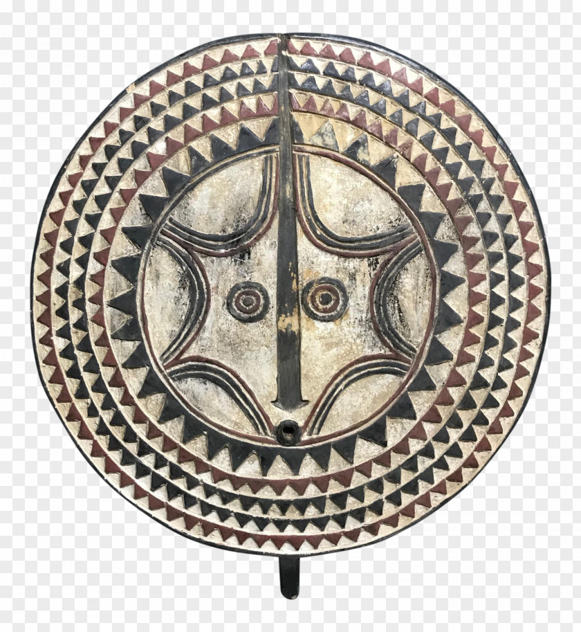 Mosaic Chandelier African People PNG