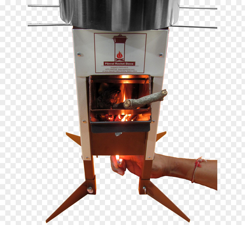 Rocket Heater Portable Stove Cooking Ranges PNG