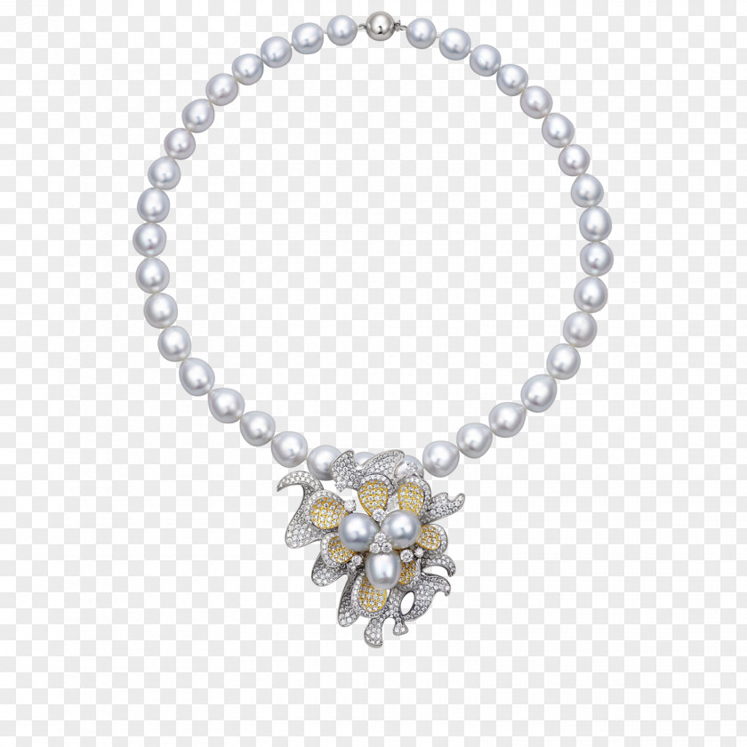 Sea Pearl Necklace Earring Bracelet Jewellery PNG