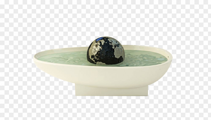 White Bath With Water Ceramic Quality PNG