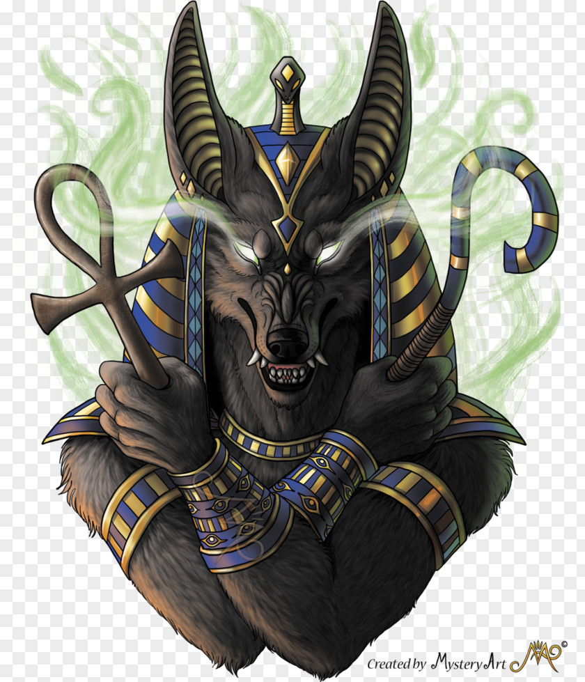 Anubis Ancient Egyptian Religion Art PNG