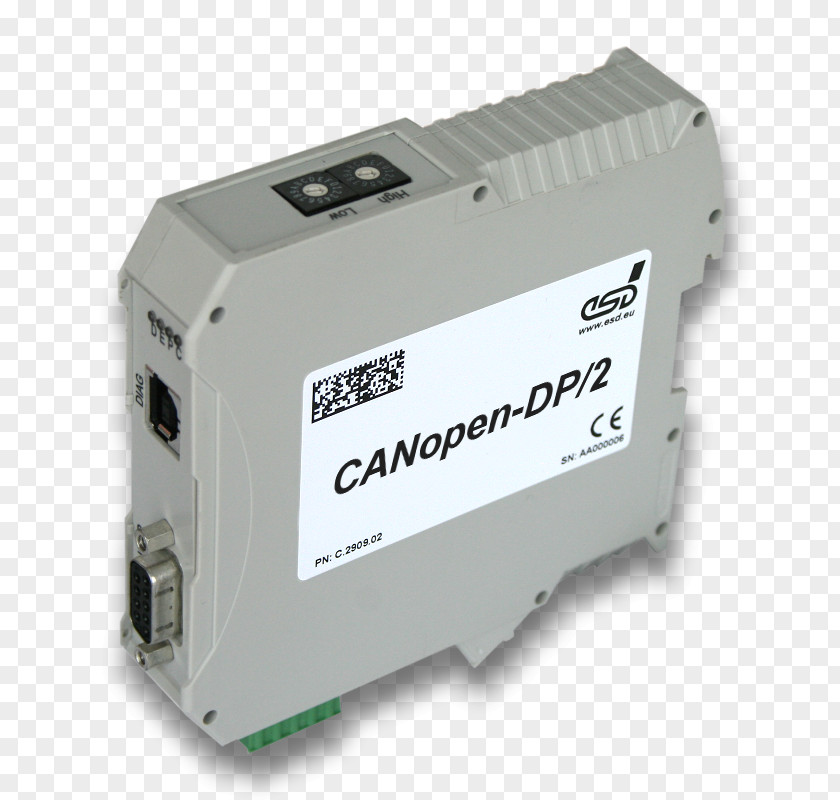 Bus CAN Fieldbus EtherCAT CANopen Gateway PNG