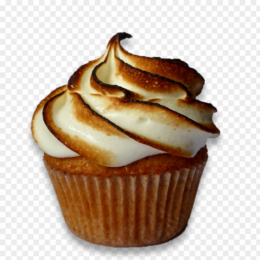 Citrus Cupcake Frozen Dessert Food Buttercream PNG