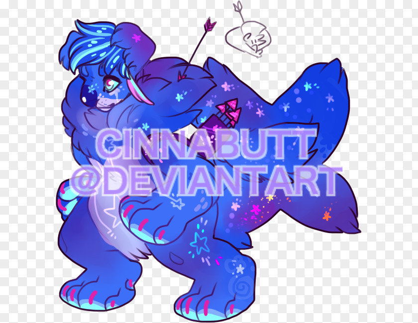 Cocktail Blue Organism Legendary Creature Clip Art PNG