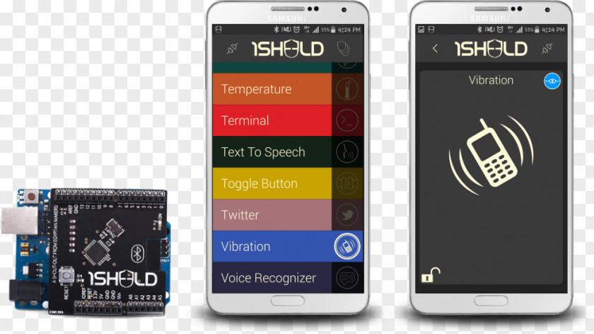 Smartphone Feature Phone Arduino Voice Command Device Android PNG